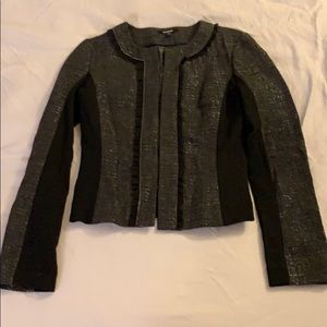 Black & Shimmery Stretchy Express blazer EUC